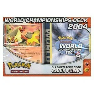 WCD 2004: Blaziken Tech Deck — Pokémon Products