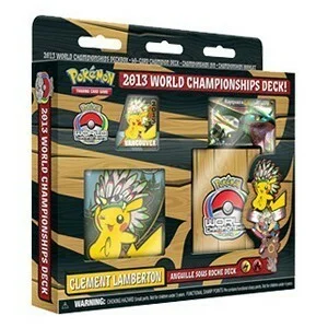 WCD 2013: Anguille Sous Roche Deck — Pokémon Products