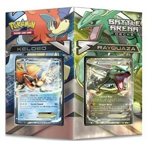 Battle Arena Decks: Rayquaza vs Keldeo — Pokémon Products