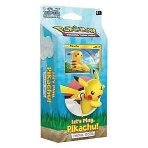 Let's Play, Pikachu Theme Deck — Pokémon Products