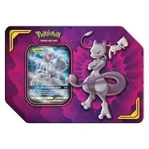 Power Partnership Tins: Mewtwo & Mew GX Tin — Pokémon Products