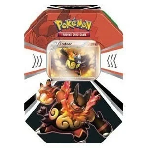 Evolved Battle Action Tins: Emboar Tin — Pokémon Products