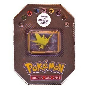 EX Collector's Window Tins: Zapdos ex Tin — Pokémon Products