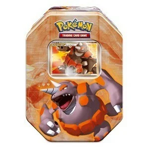 2008 Fall Collector's Tins: Rhyperior LV.X Tin — Pokémon Products