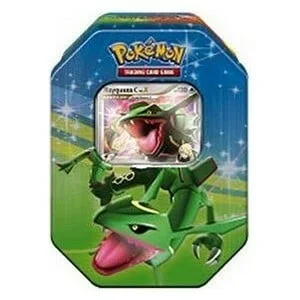 2009 Fall Collector's Tins: Rayquaza LV.X Tin — Pokémon Products