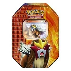 2010 Fall Collector's Tins: Entei Tin — Pokémon Products