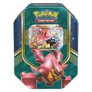 Battle Heart Tin: Volcanion EX Tin — Pokémon Products