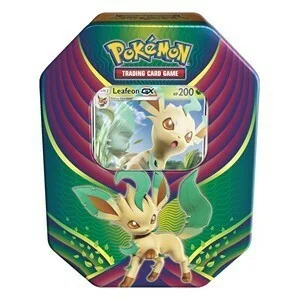 Evolution Celebration Tins: Leafeon GX Tin — Pokémon Products