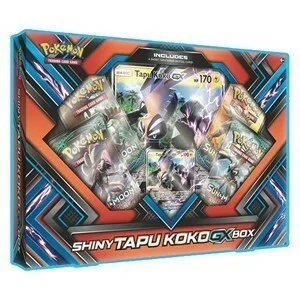 Shiny Tapu Koko Box — Pokémon Products