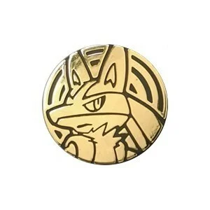 Lucario Coin (Secret Wonders Battle Roads) — Pokémon Products