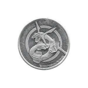 Rayquaza Coin (May 2005 Player Rewards) — Pokémon Products
