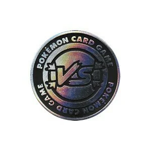 Pokemon VS emblem Coin (Battle Gift Set: Thundurus vs Tornadus) — Pokémon Products