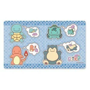 Ditto As Squirtle, Bulbasaur, Charmander & Snorlax Playmat — Pokémon Products