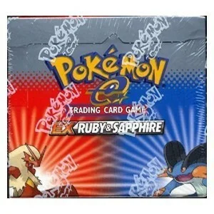 EX Ruby & Sapphire Booster Box — EX Ruby & Sapphire