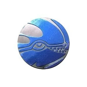 EX Crystal Guardians: Kyogre Coin (Storm Surge and Earth Shower Theme Decks) — EX Crystal Guardians