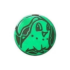 HeartGold & SoulSilver: Chikorita Coin (Growth Clash Theme Deck) — HeartGold & SoulSilver