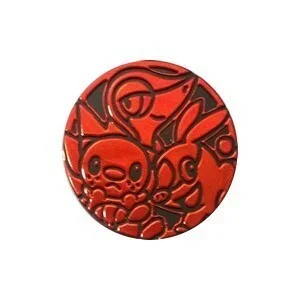 Black & White: BW Starters Coin (Red Frenzy Theme Deck) — Black & White