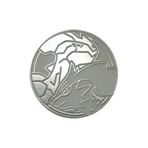 Dark Explorers: Reshiram and Zekrom Coin (Blisters) (Silver) — Dark Explorers