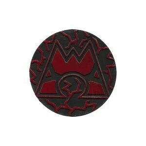 Double Crisis: Team Magma emblem Coin (Blisters) (Mirror Foil) — Double Crisis