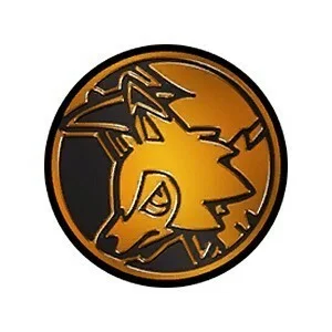 Forbidden Light: Lycanroc Coin (Twilight Rogue Theme Deck) — Forbidden Light