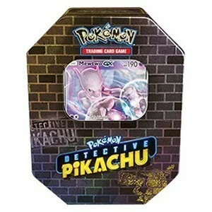 Detective Pikachu Tins: Mewtwo GX Tin — Detective Pikachu