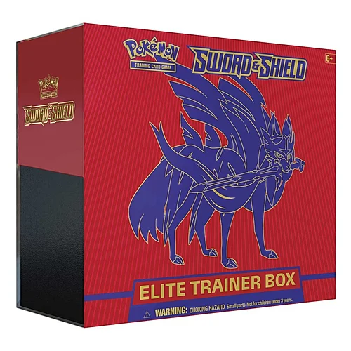 Sword & Shield Elite Trainer Box (Zacian) — Sword & Shield