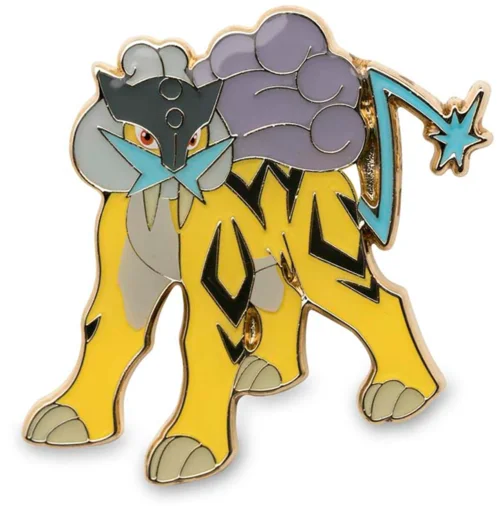 Raikou Pin — Sun & Moon Merchandise