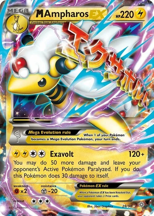 M Ampharos ex — Ancient Origins