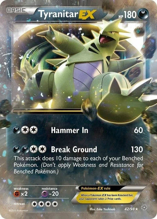 Tyranitar EX — Ancient Origins