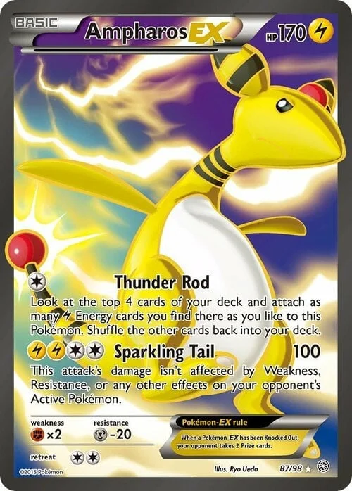 Ampharos EX — Ancient Origins