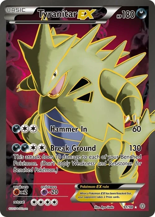 Tyranitar EX — Ancient Origins
