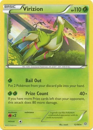 Virizion — Theme Deck & Blisters Exclusives