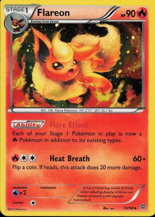 Flareon — Theme Deck & Blisters Exclusives