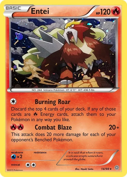 Entei — Theme Deck & Blisters Exclusives