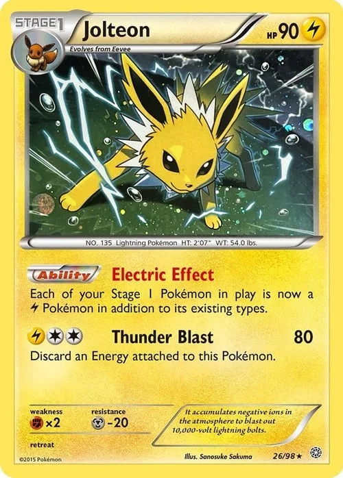 Jolteon — Theme Deck & Blisters Exclusives