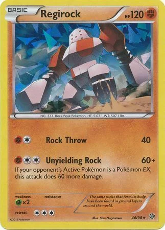 Regirock — Theme Deck & Blisters Exclusives