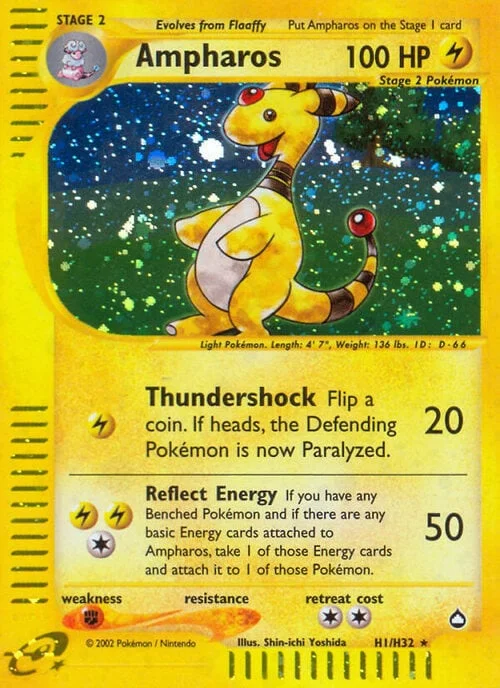 Ampharos — Aquapolis