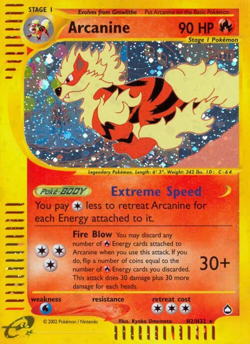 Arcanine — Aquapolis