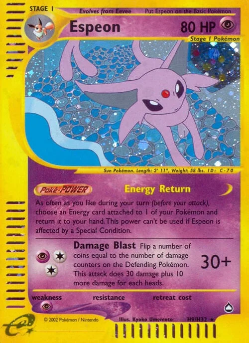 Espeon — Aquapolis