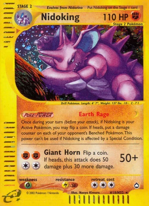 Nidoking — Aquapolis
