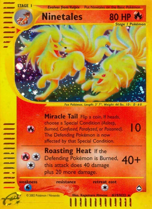 Ninetales — Aquapolis