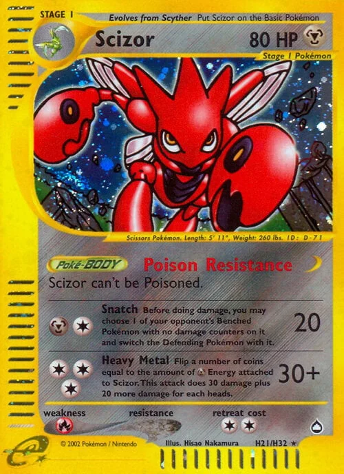 Scizor — Aquapolis