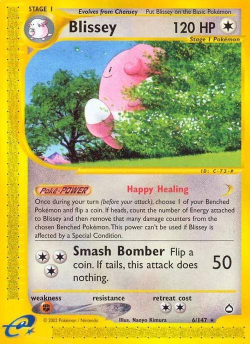 Blissey — Aquapolis