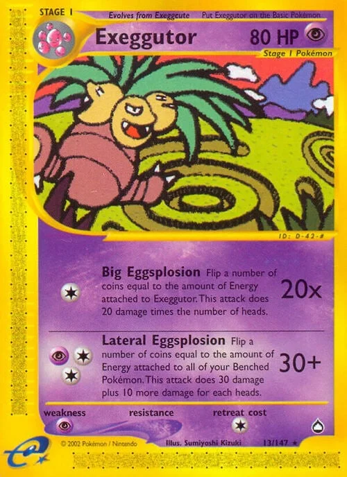 Exeggutor — Aquapolis