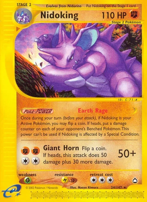 Nidoking — Aquapolis