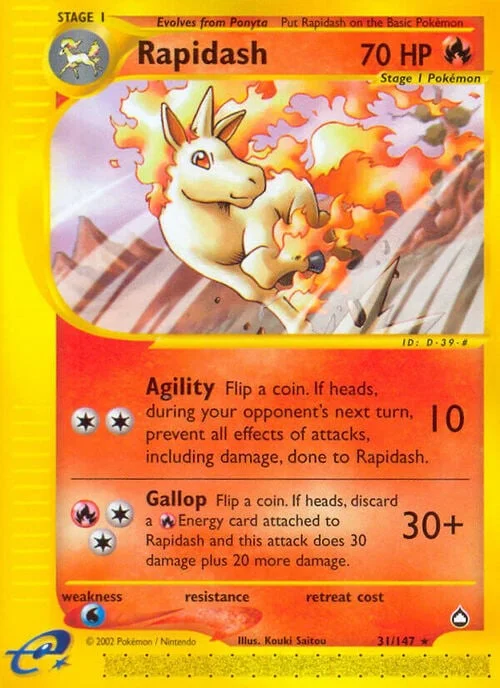 Rapidash — Aquapolis