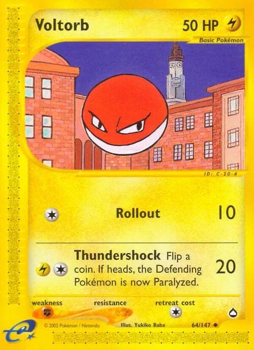 Voltorb — Aquapolis