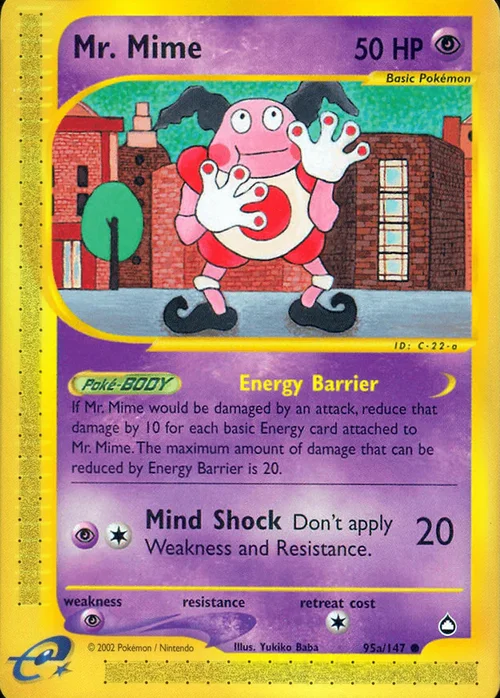 Mr. Mime — Aquapolis