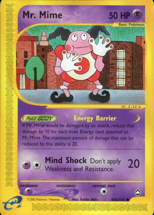 Mr. Mime — Aquapolis