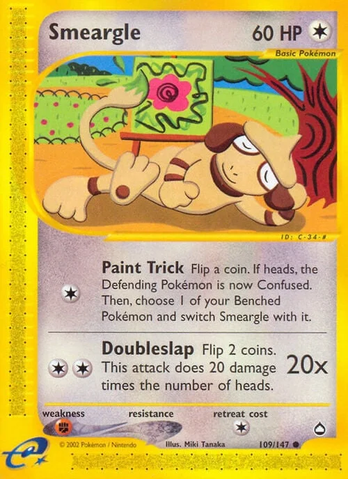 Smeargle — Aquapolis